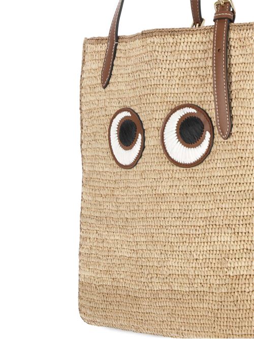 eye patch motif Anya Hindmarch | 189040RAFFIA